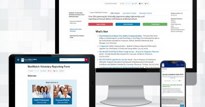 MedWatch Reporting Forms